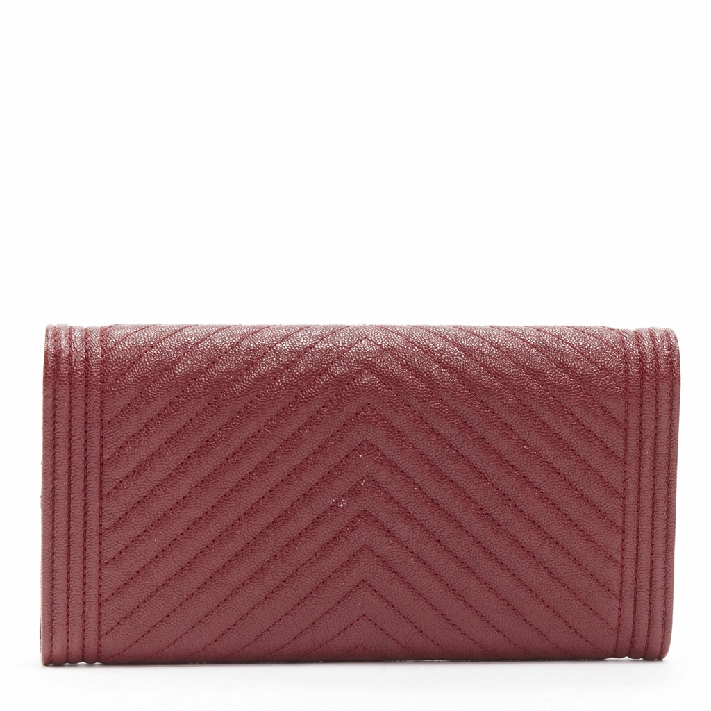 Chanel Chevron Long Wallet - 4