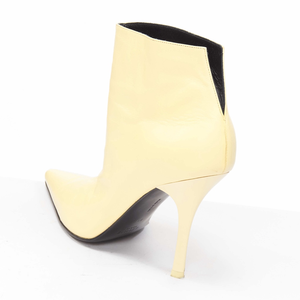 Celine Pointed Toe High Boots - Image 10