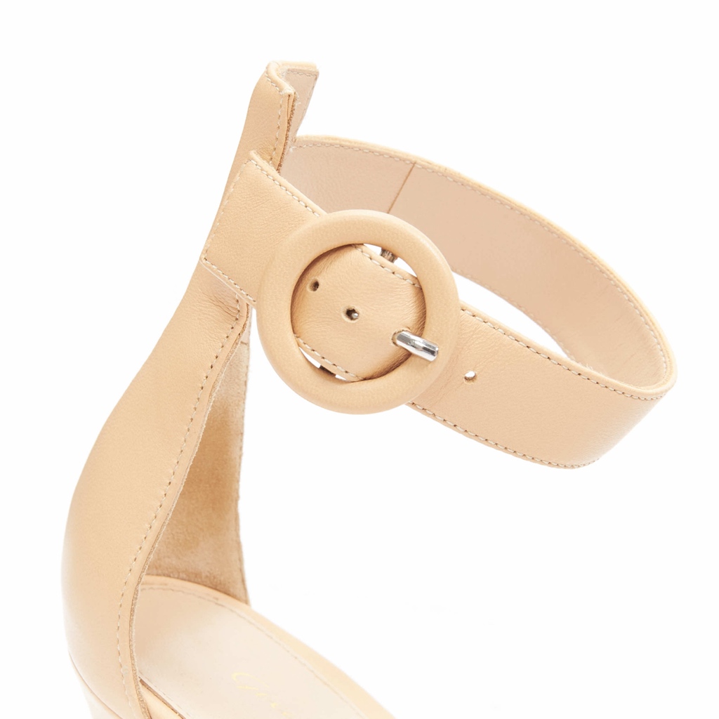 Gianvito Rossi Round Buckle Sandals - Image 11