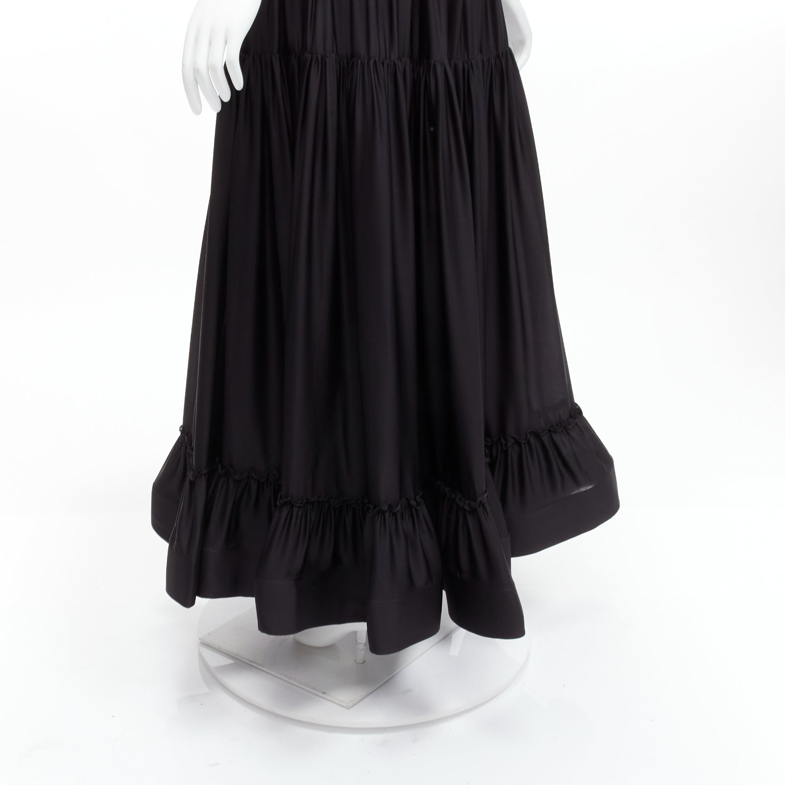 Stella Mccartney Crin Flounce Skirt - Back view