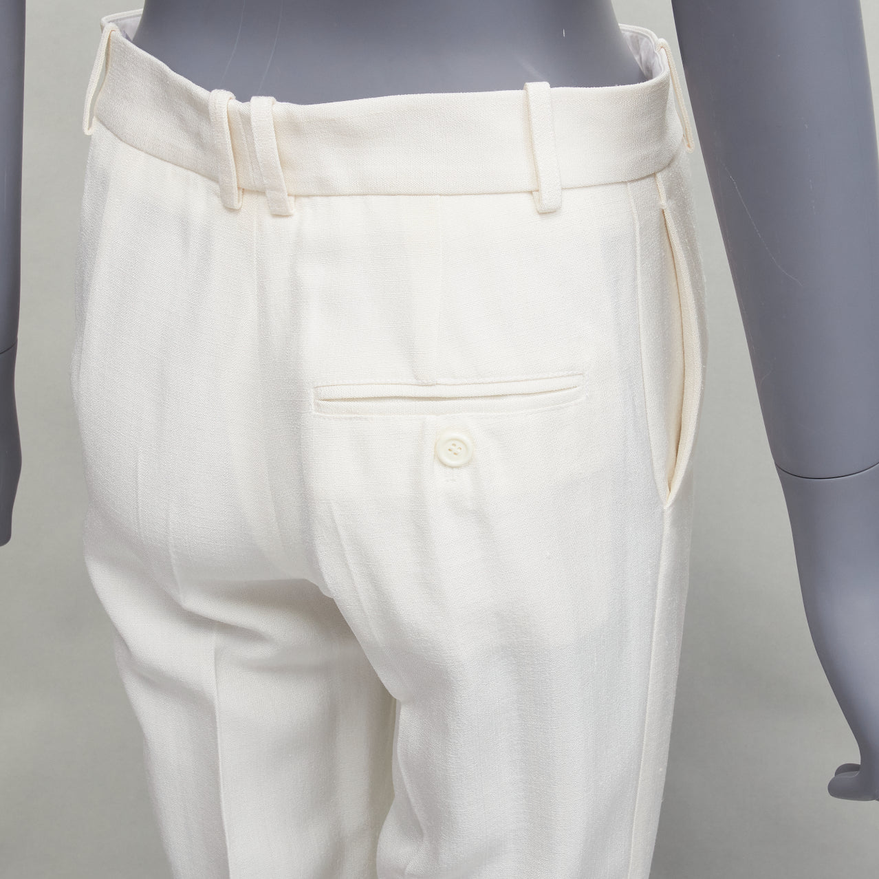 Celine Leather Straight Pants - Detail 2