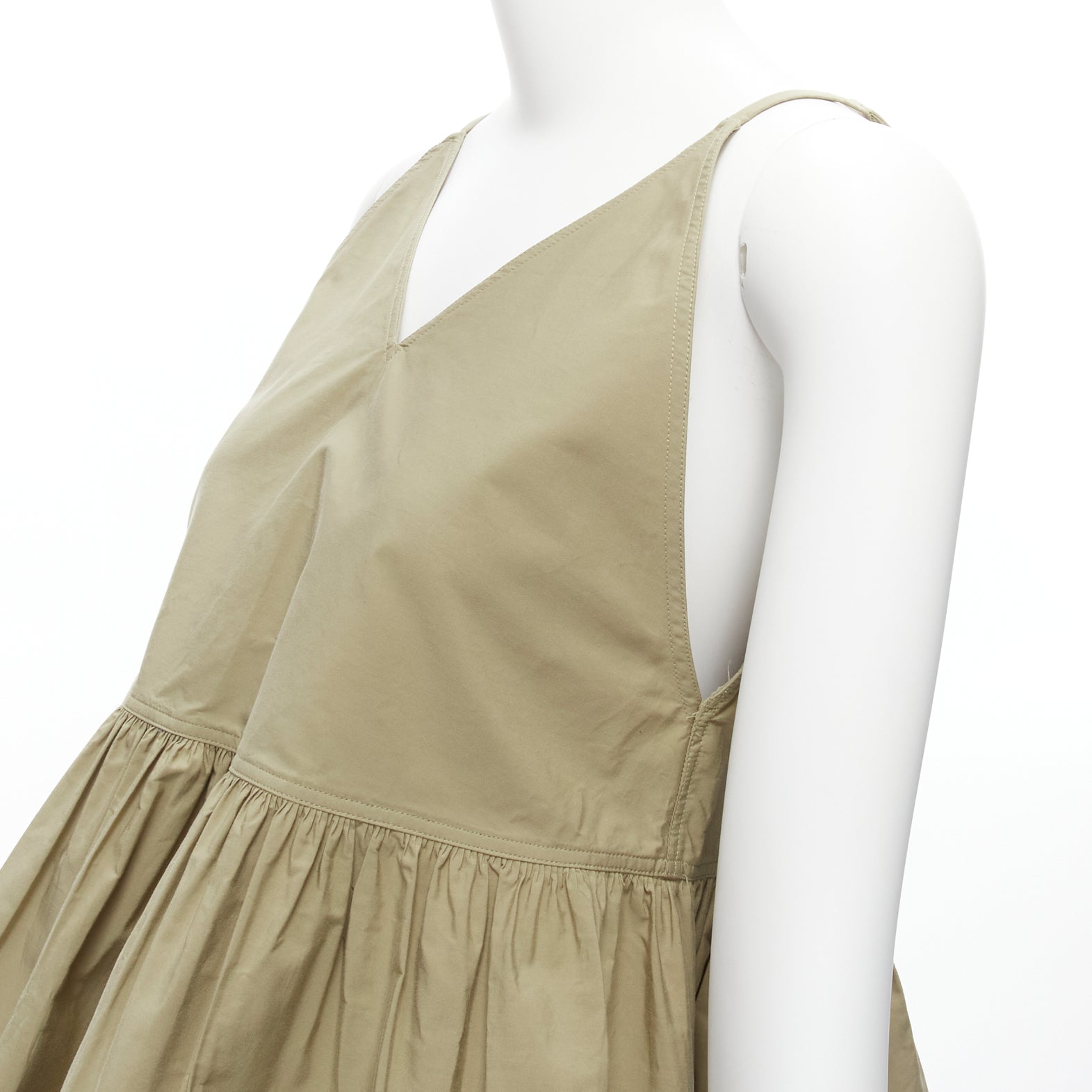 Sofie D'hoore V Neck Safari Tank - Back view