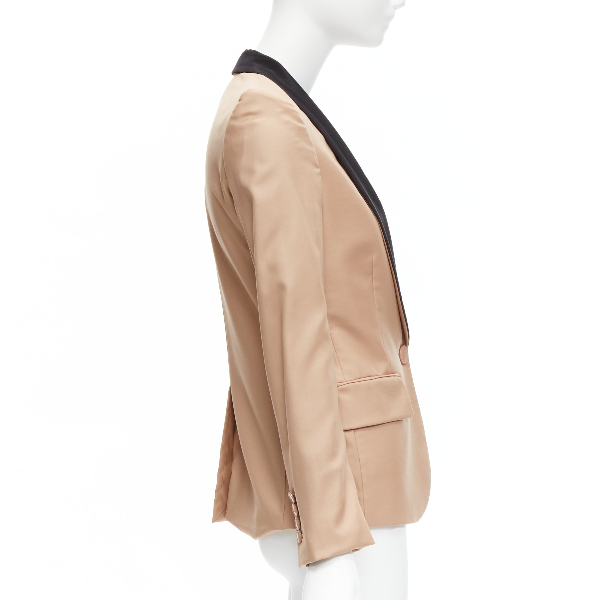 Stella Mccartney Nude Multi Tux Blazer - Side view