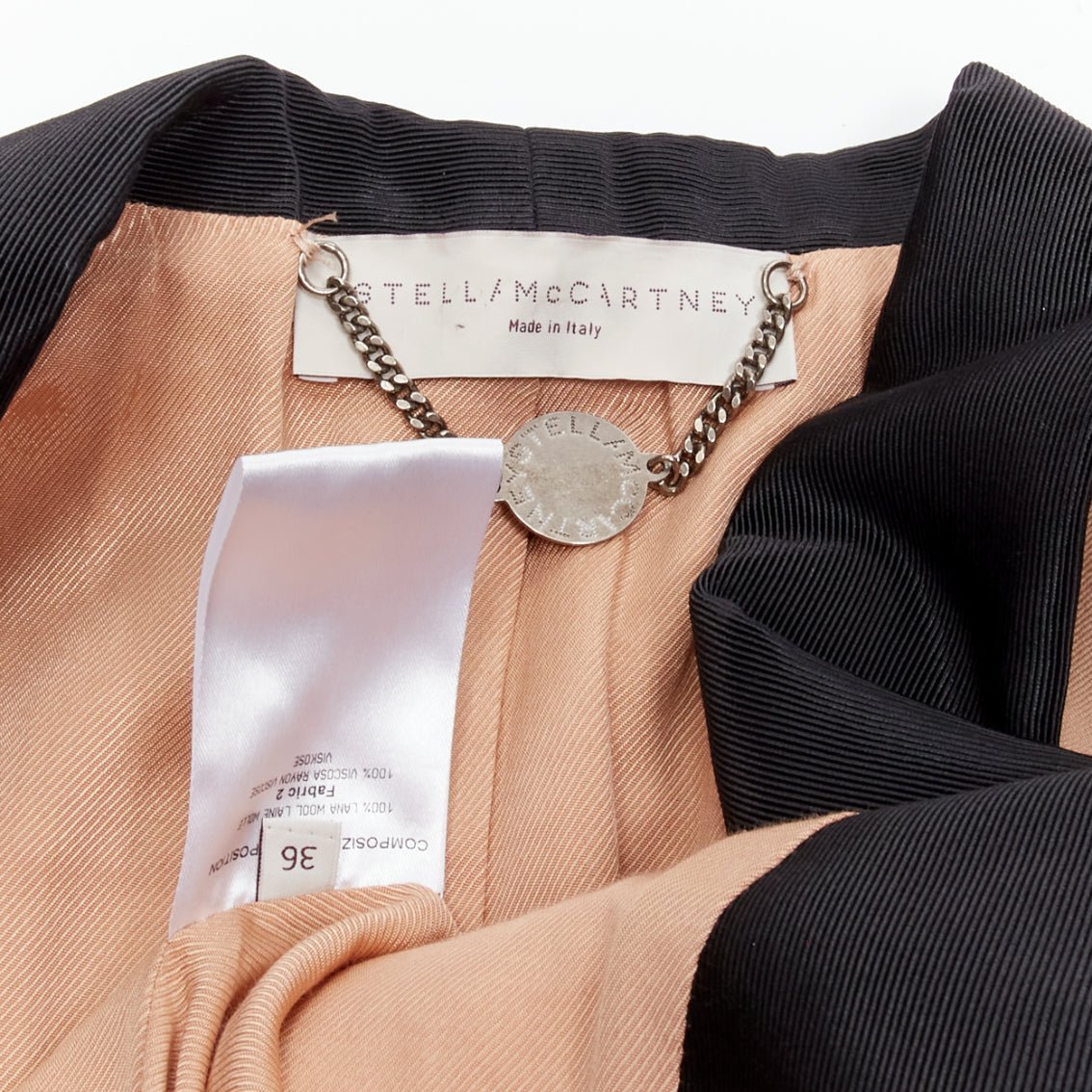 Stella Mccartney Nude Multi Tux Blazer - Image 12