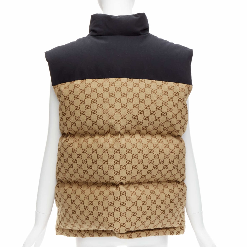 Gucci Black Monogram Vest - Detail 1