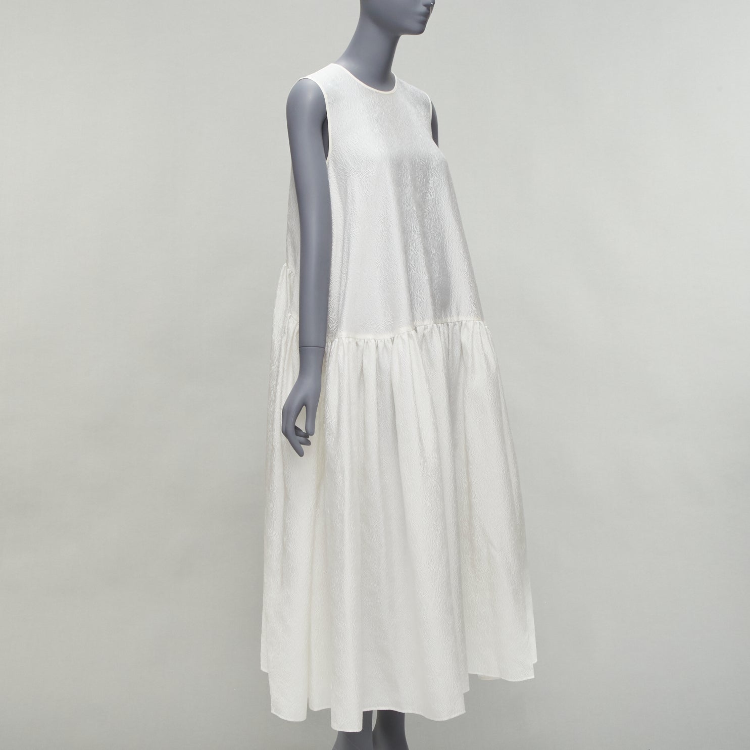 Cecilie Bahnsen Jacquard Babydoll Dress - Image 6