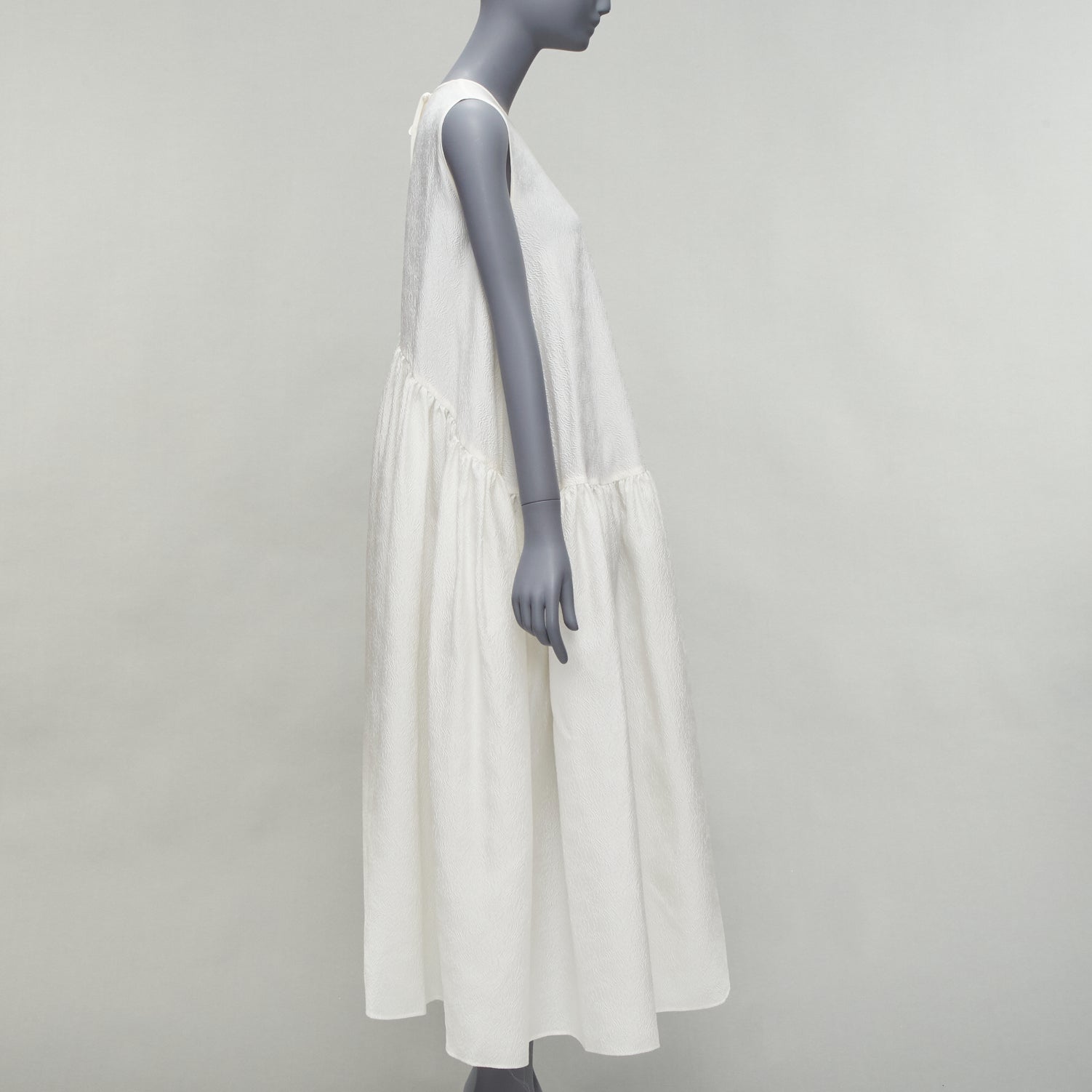 Cecilie Bahnsen Jacquard Babydoll Dress - 4