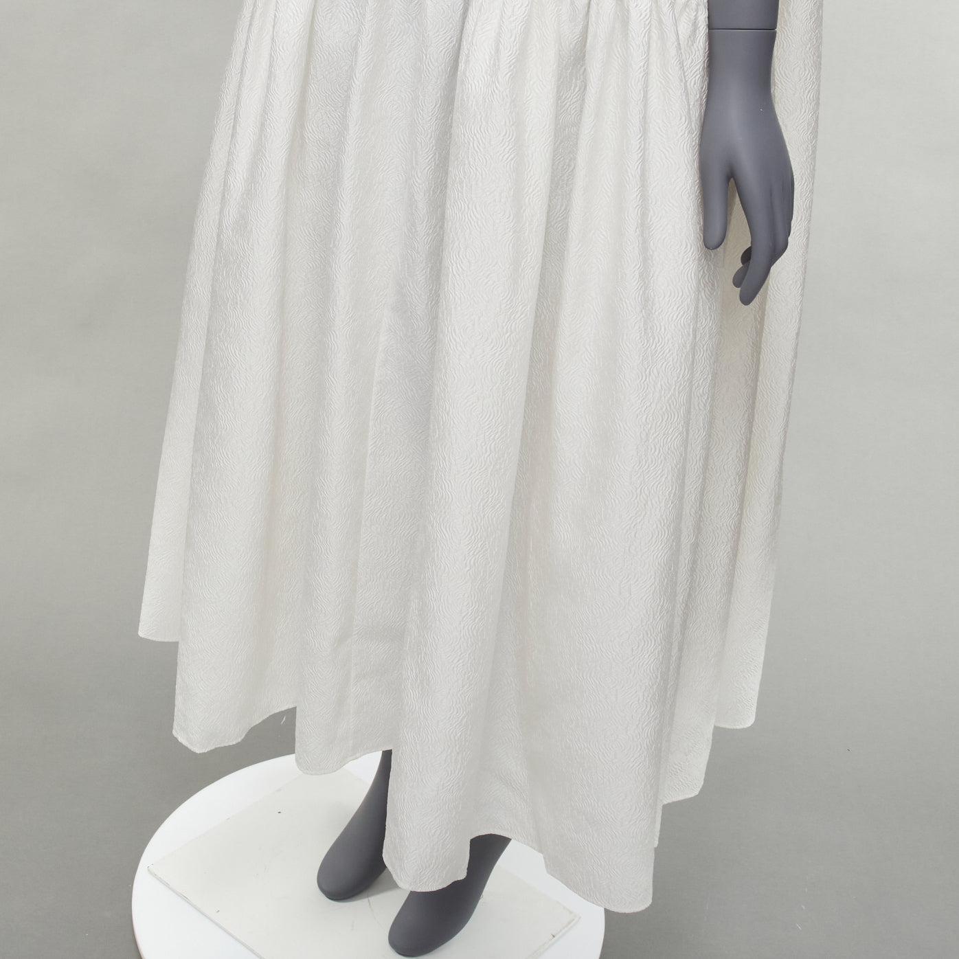 Cecilie Bahnsen Jacquard Babydoll Dress - Image 10