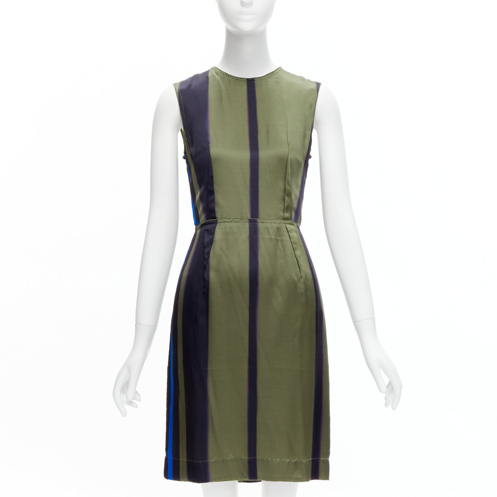 Lanvin Abstract Darts Dress