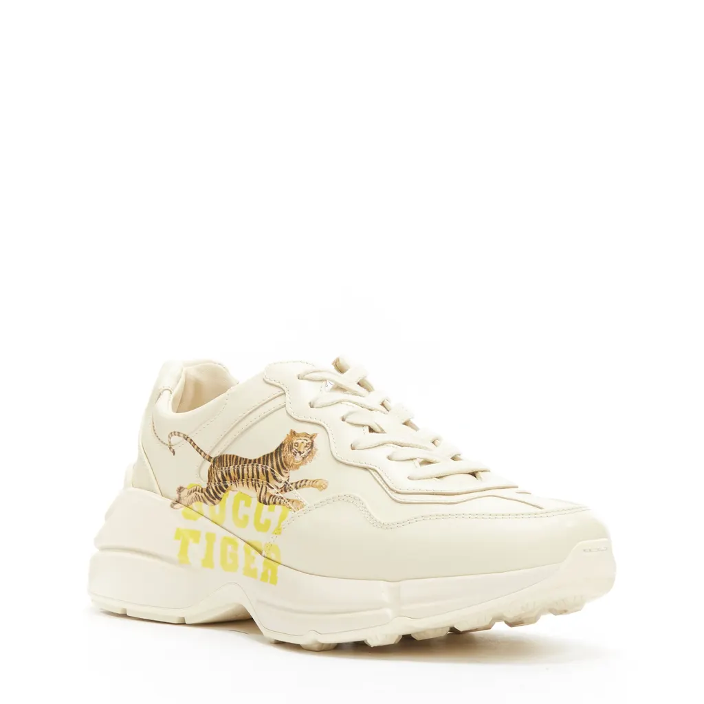 Gucci Rhyton Beige Leather Very good - Back View