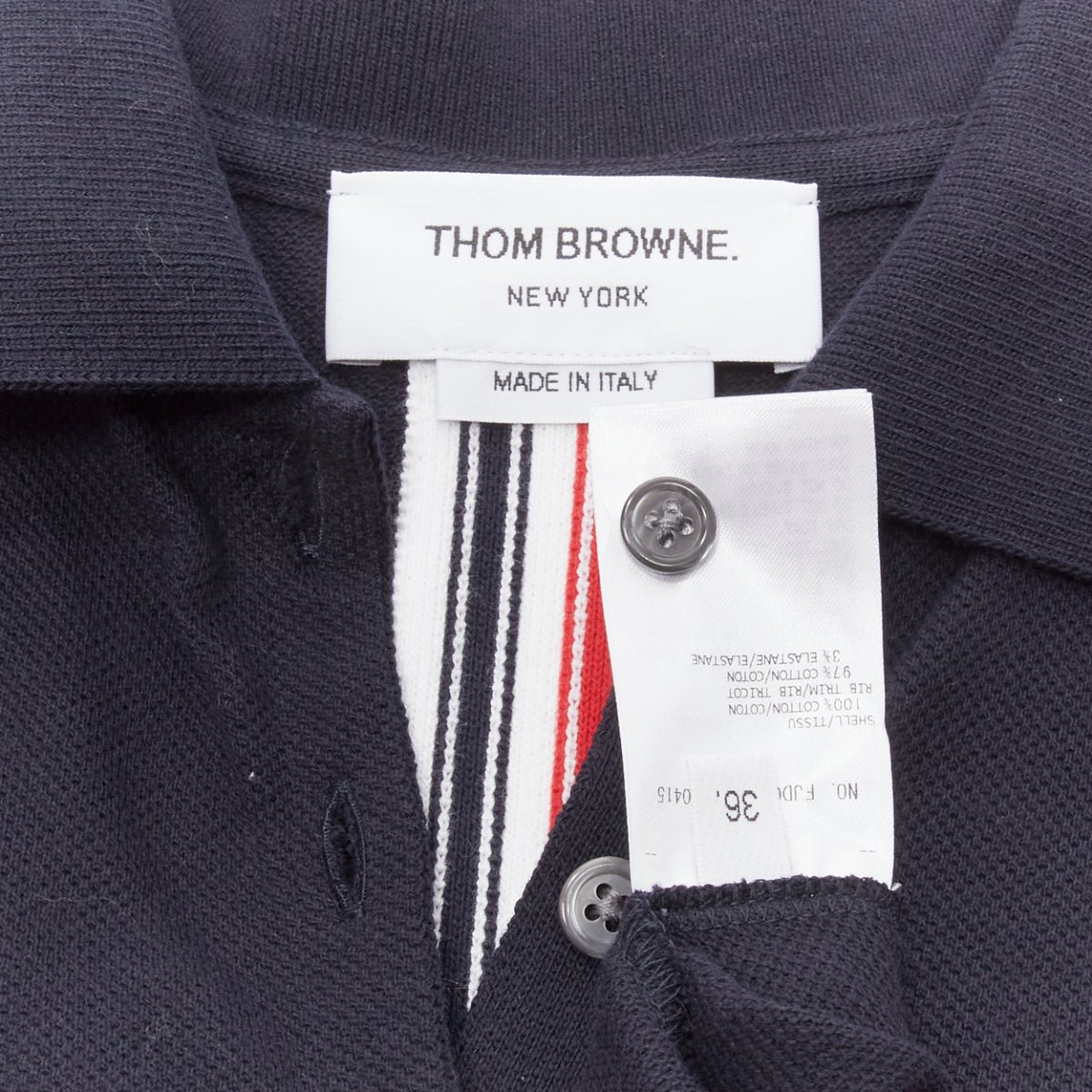 Thom Browne Webbing Polo Dress - Image 10