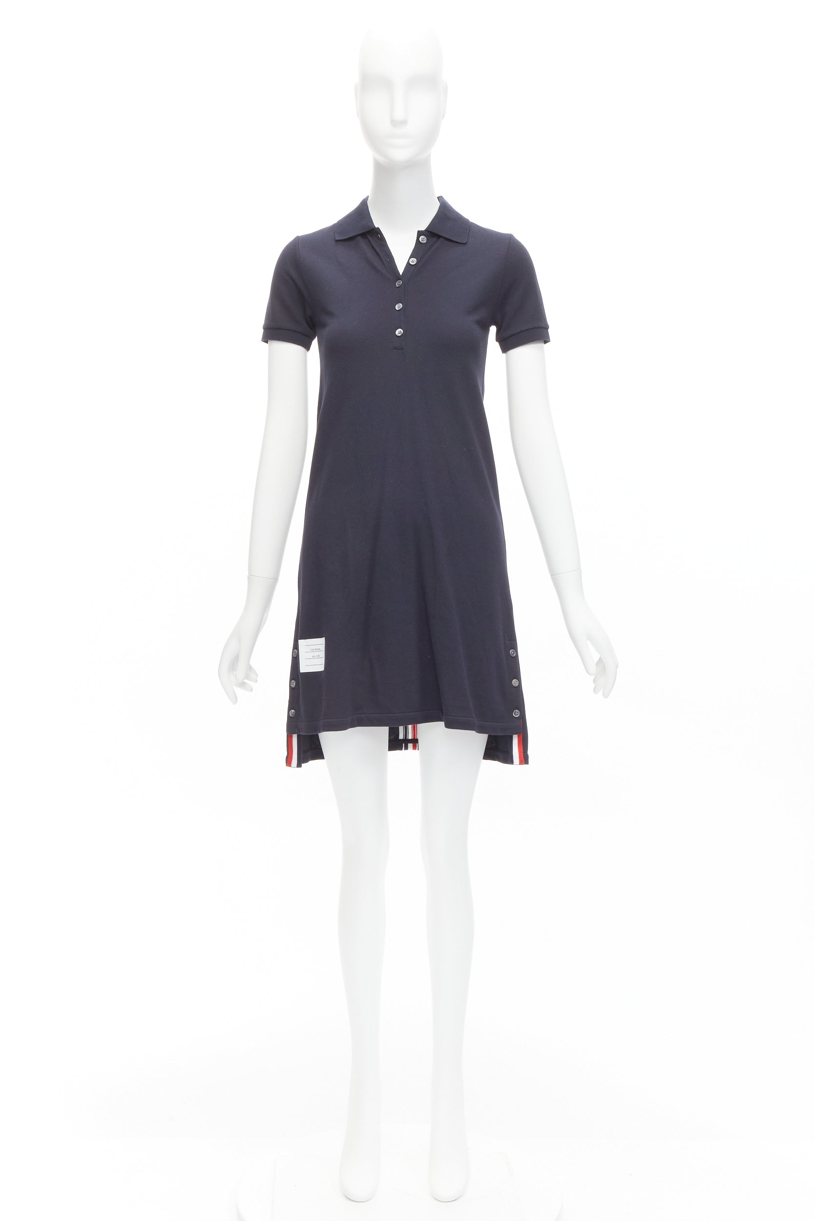Thom Browne Webbing Polo Dress - Image 11