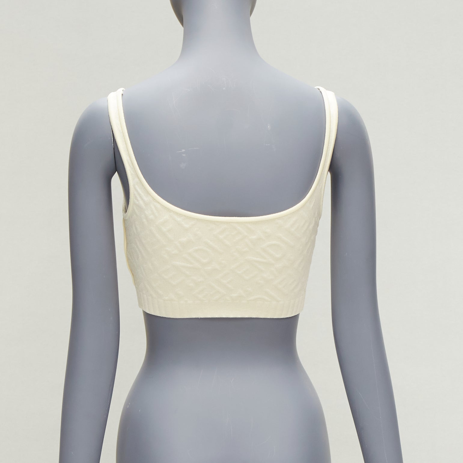 Fendi Logo Bralette Top - Side view