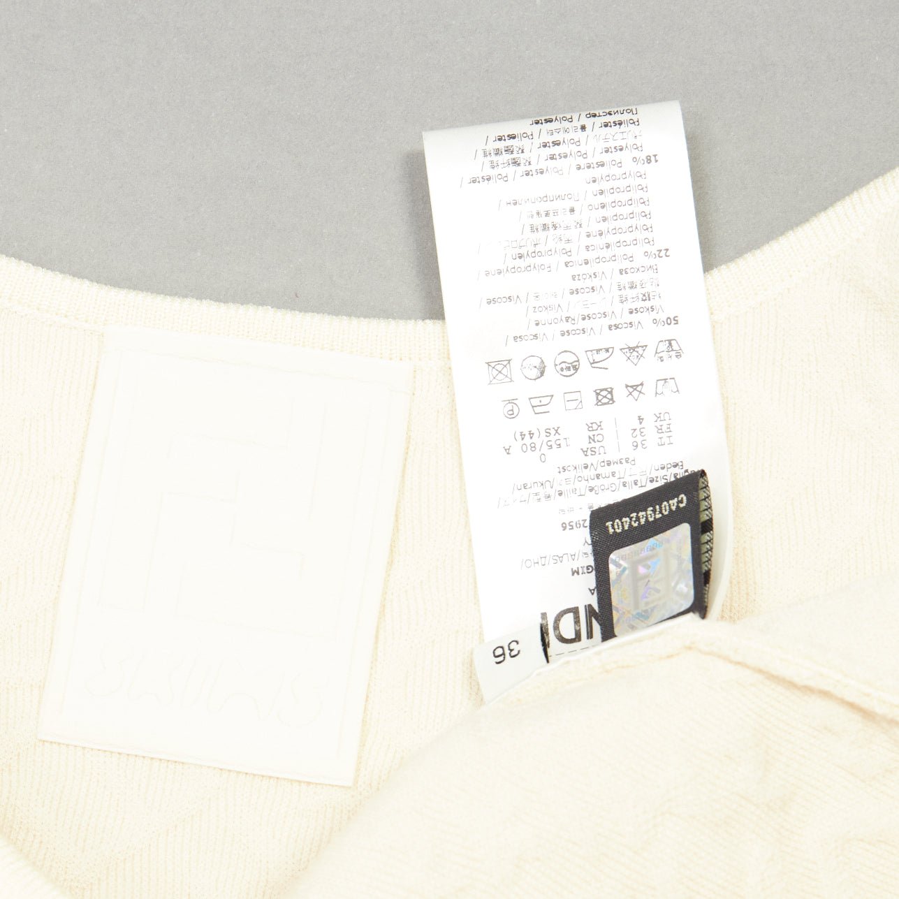 Fendi Logo Bralette Top - Image 10