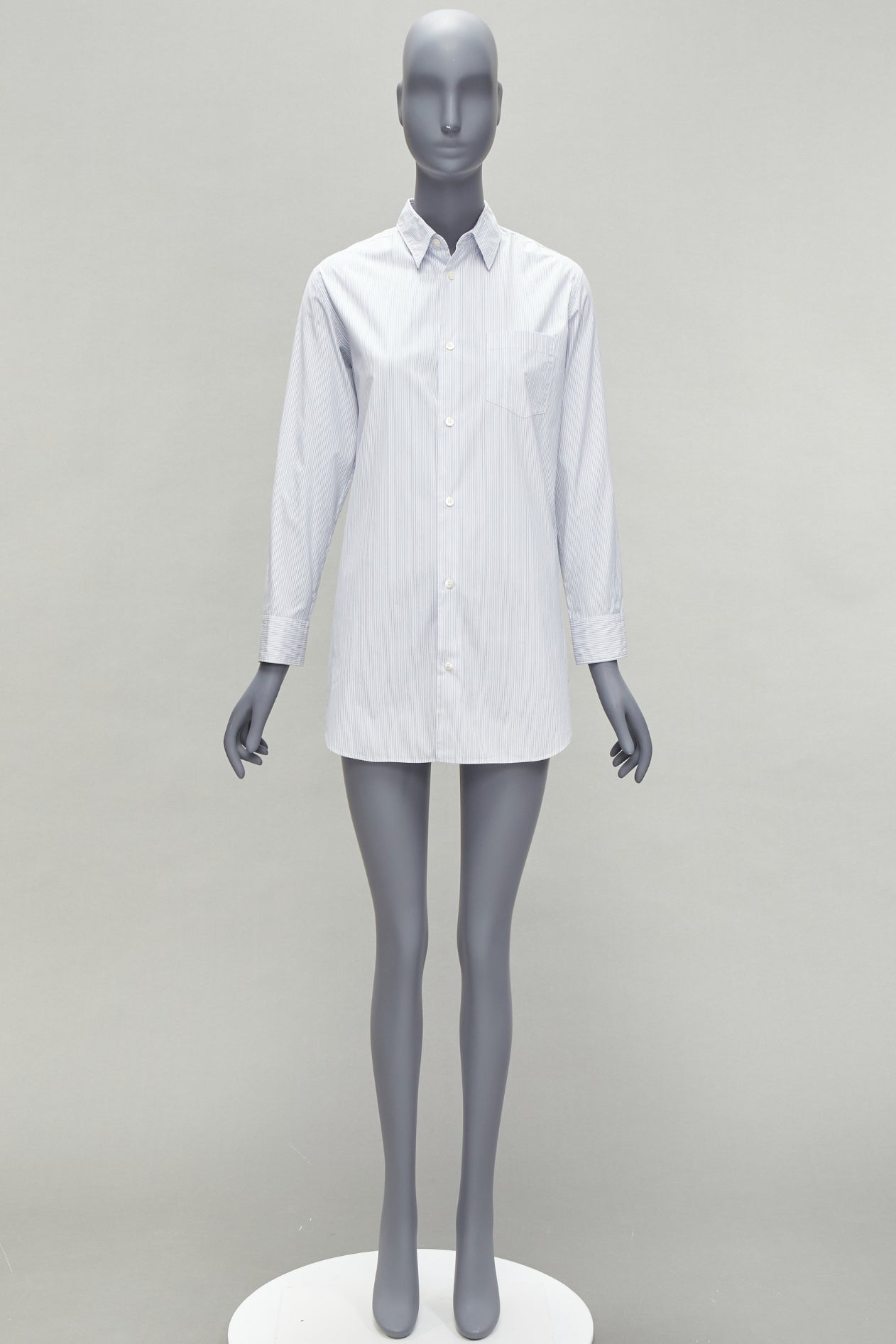 Junya Watanabe Pinstripe Split Shirt - Image 12