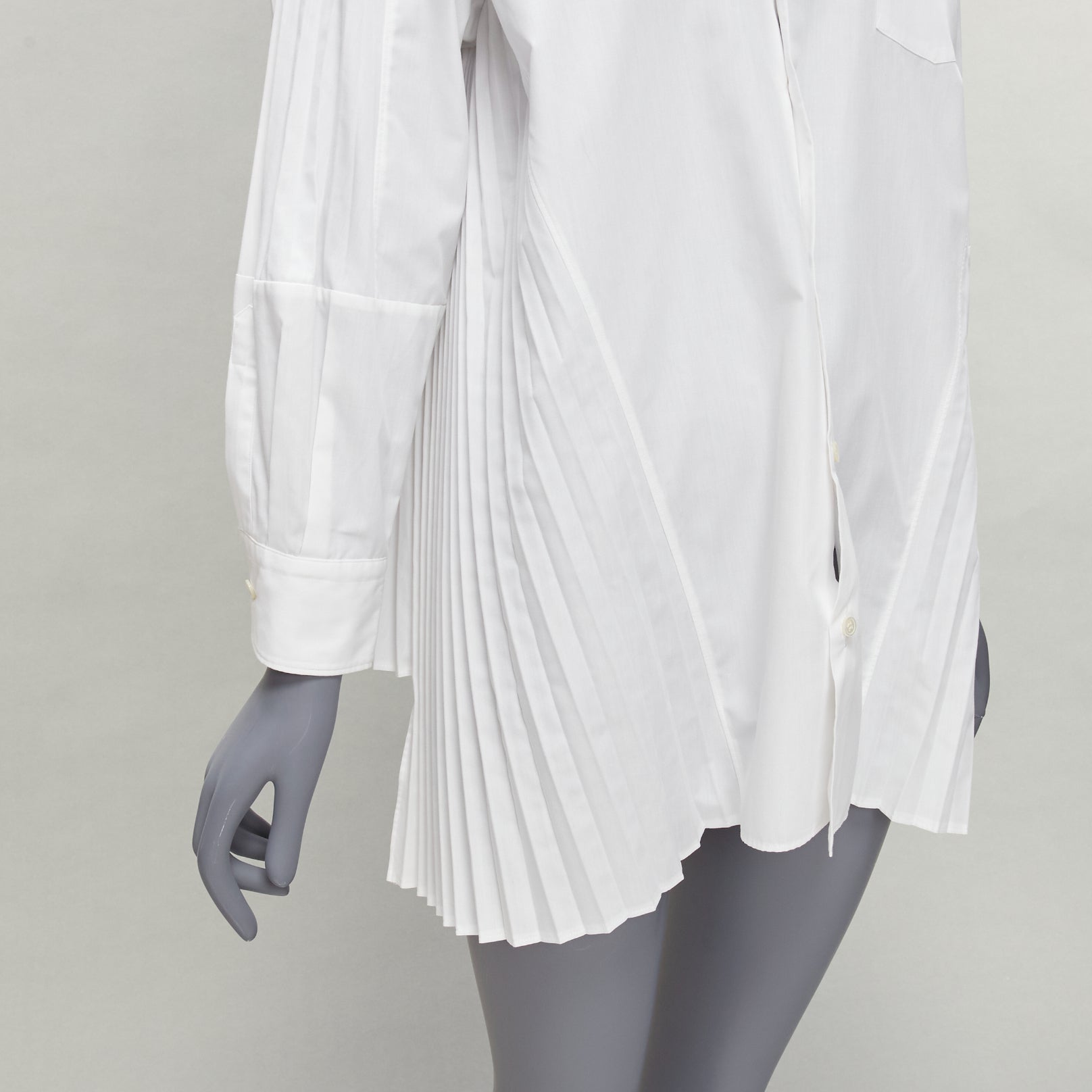 Junya Watanabe Accordion Pleat Shirt - Back view