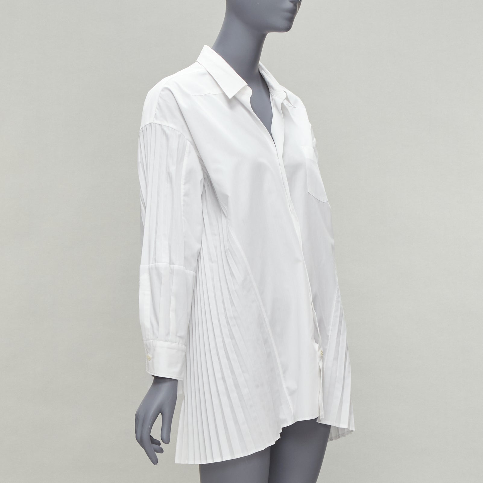 Junya Watanabe Accordion Pleat Shirt - Image 6