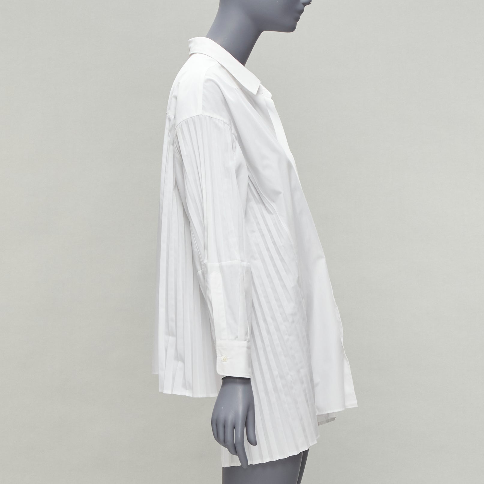 Junya Watanabe Accordion Pleat Shirt - 4