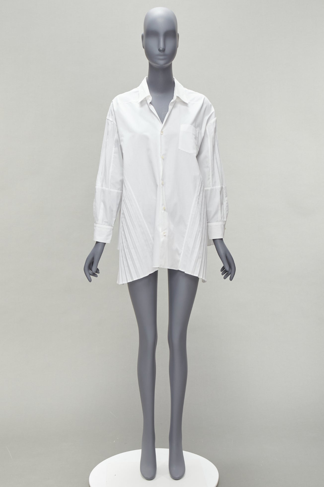 Junya Watanabe Accordion Pleat Shirt - Image 11