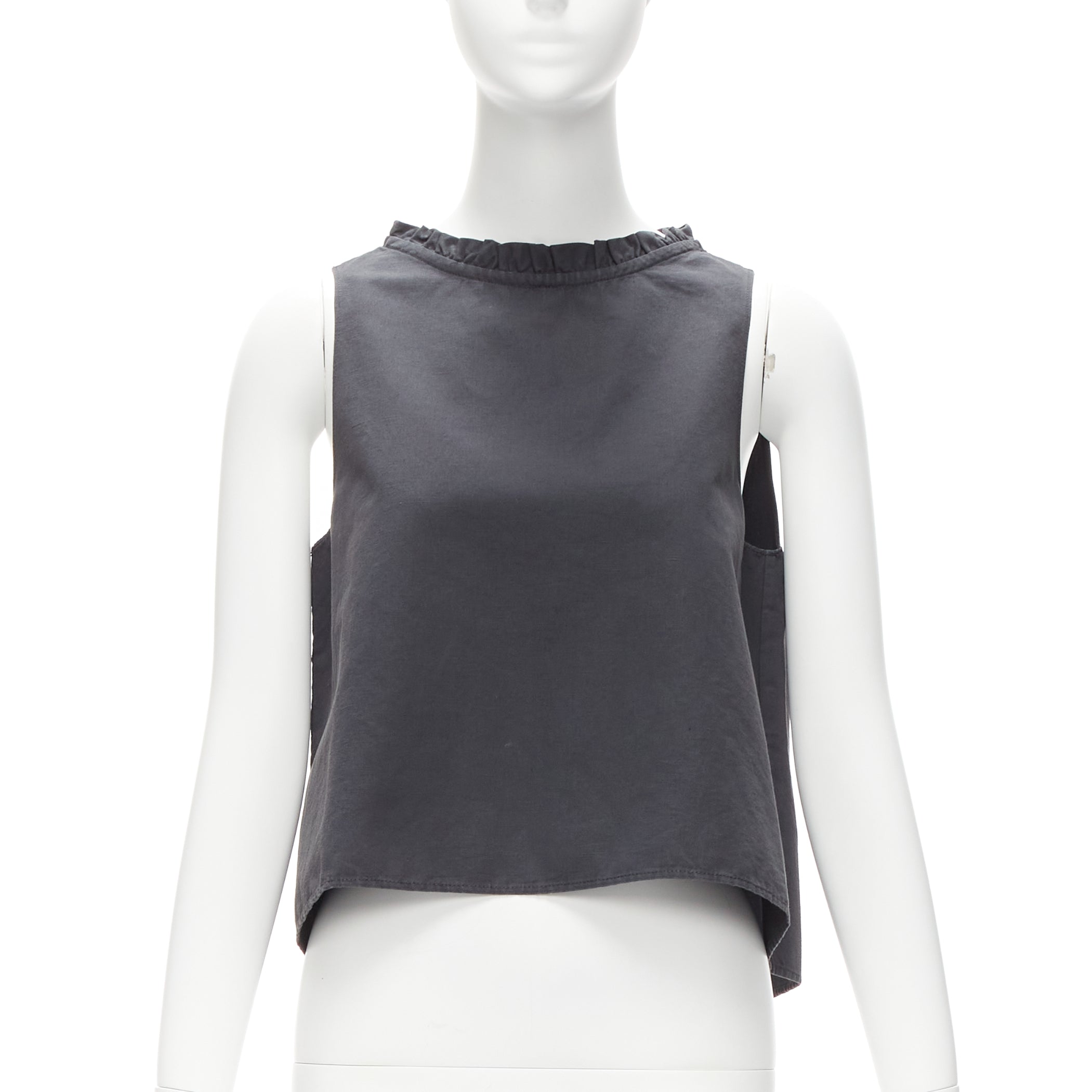Atlantique Ascoli Ruffle Dipped Top - Image 6