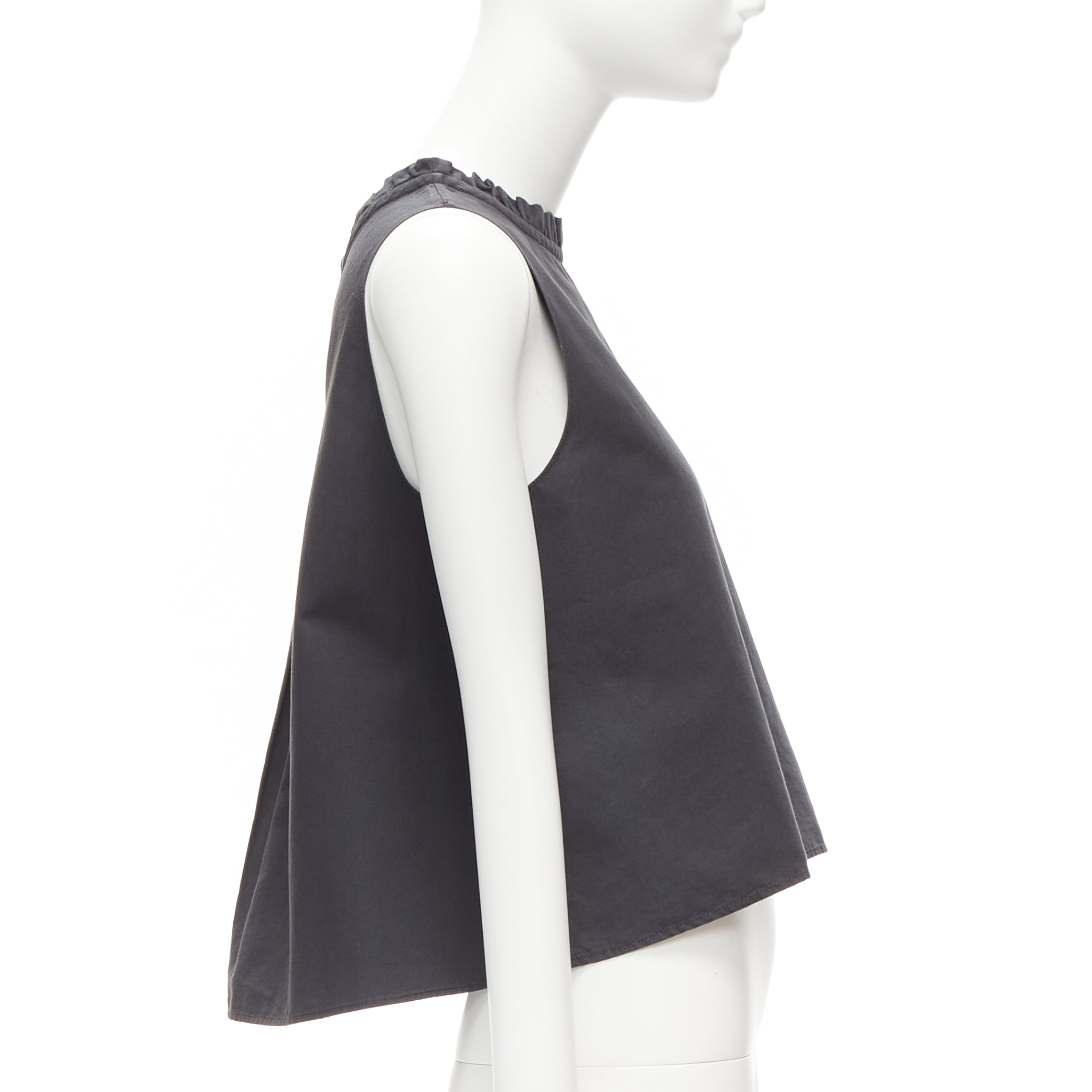 Atlantique Ascoli Ruffle Dipped Top - 4