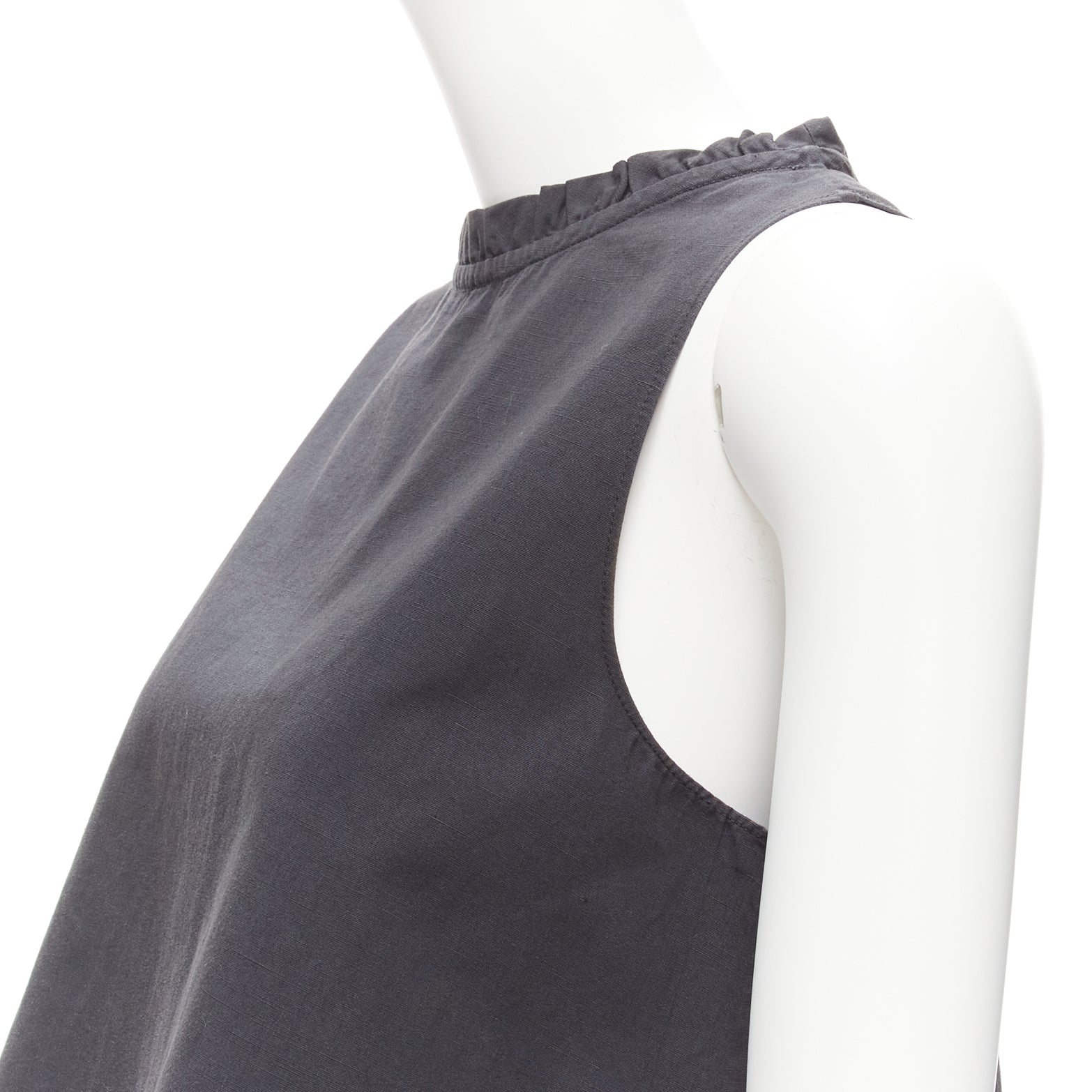 Atlantique Ascoli Ruffle Dipped Top - Detail 2