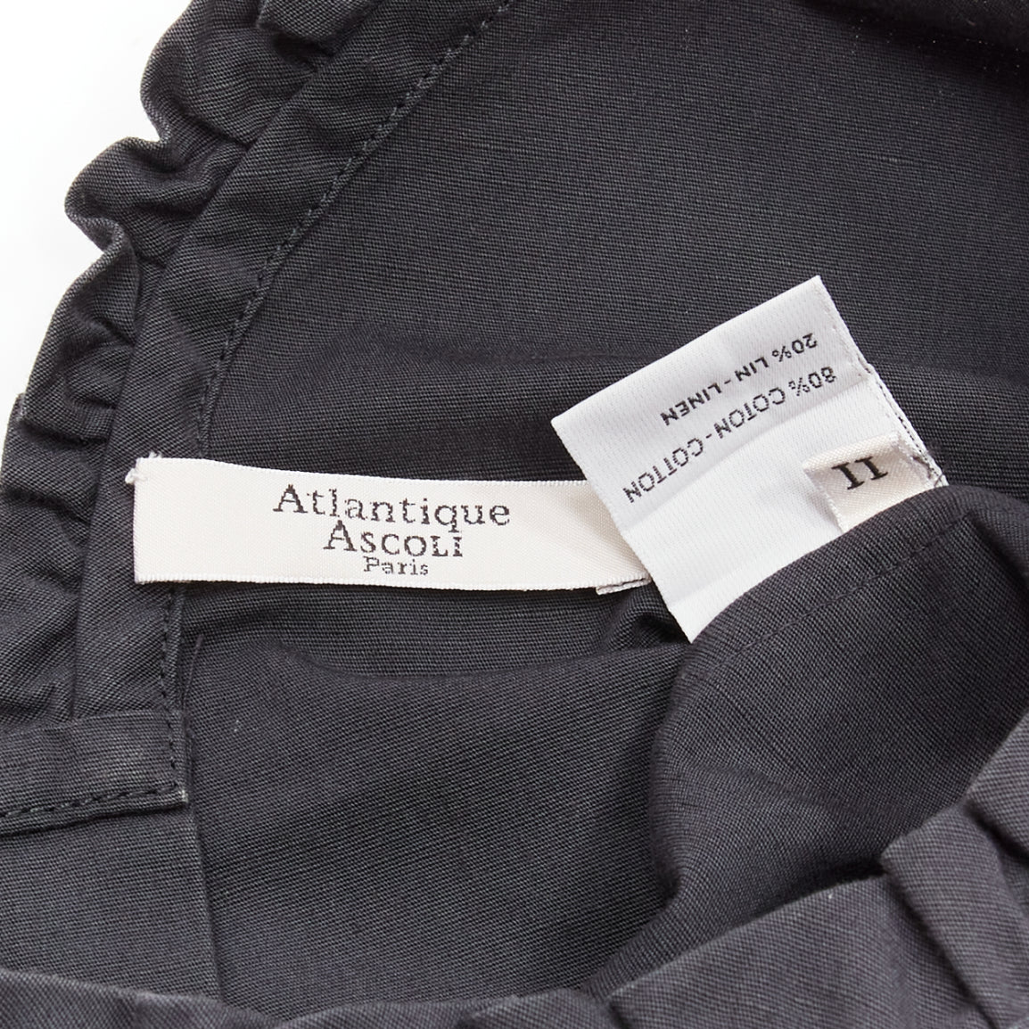 Atlantique Ascoli Ruffle Dipped Top - Image 10