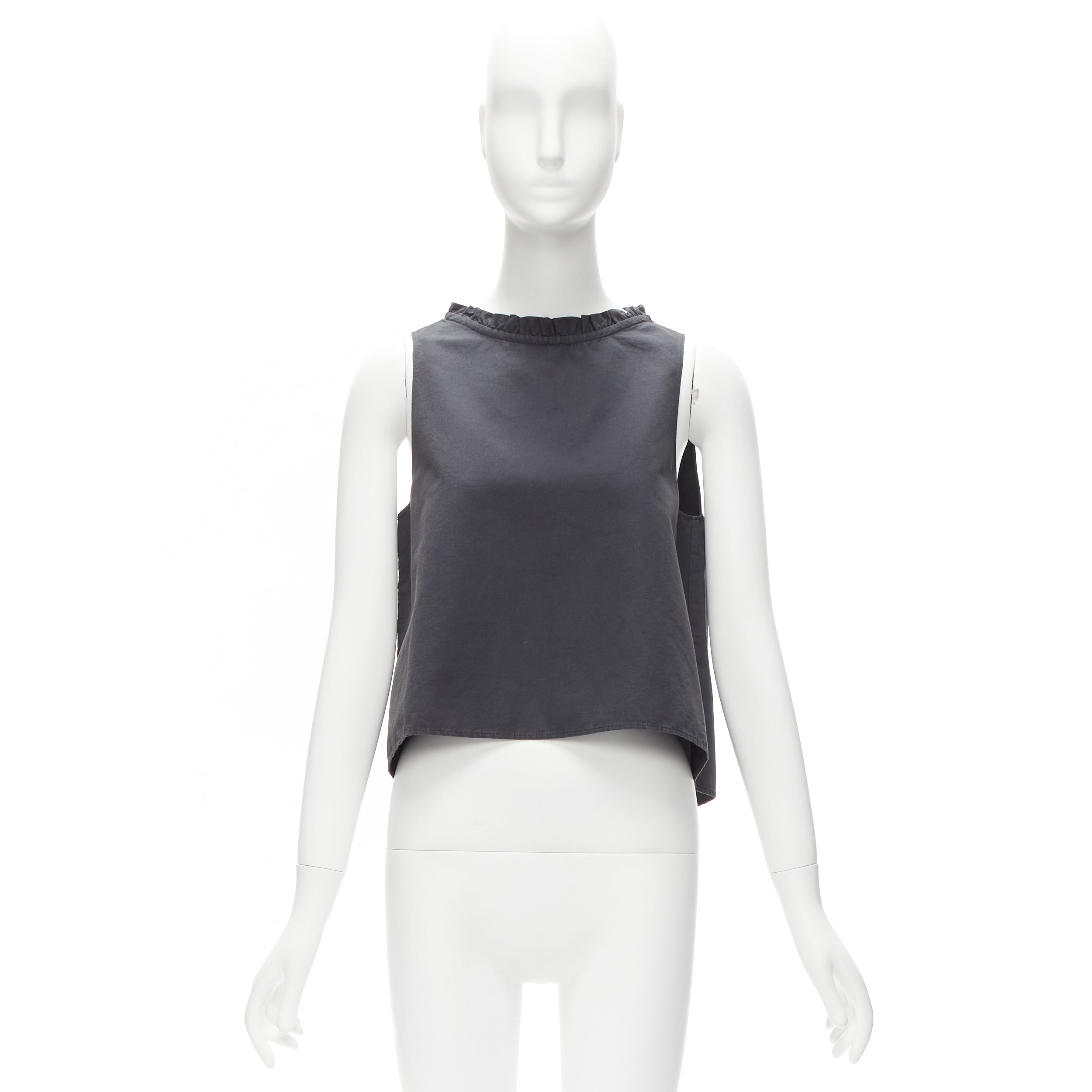 Atlantique Ascoli Ruffle Dipped Top - Image 11