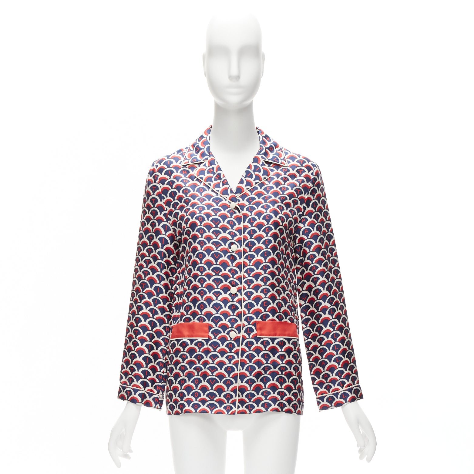Valentino Garavani Logo Pajama Shirt - Image 11