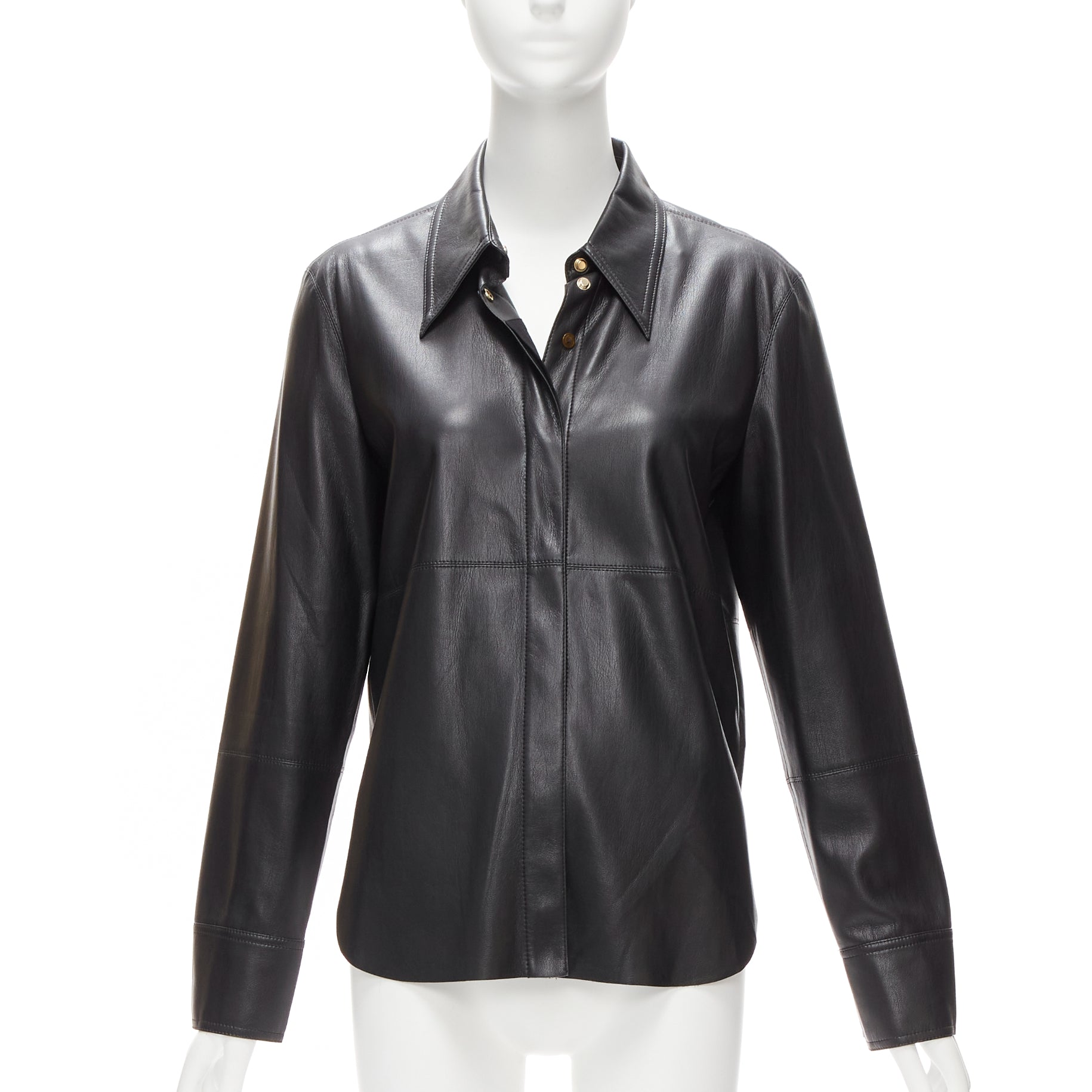 Nanushka Vegan Leather Shirt