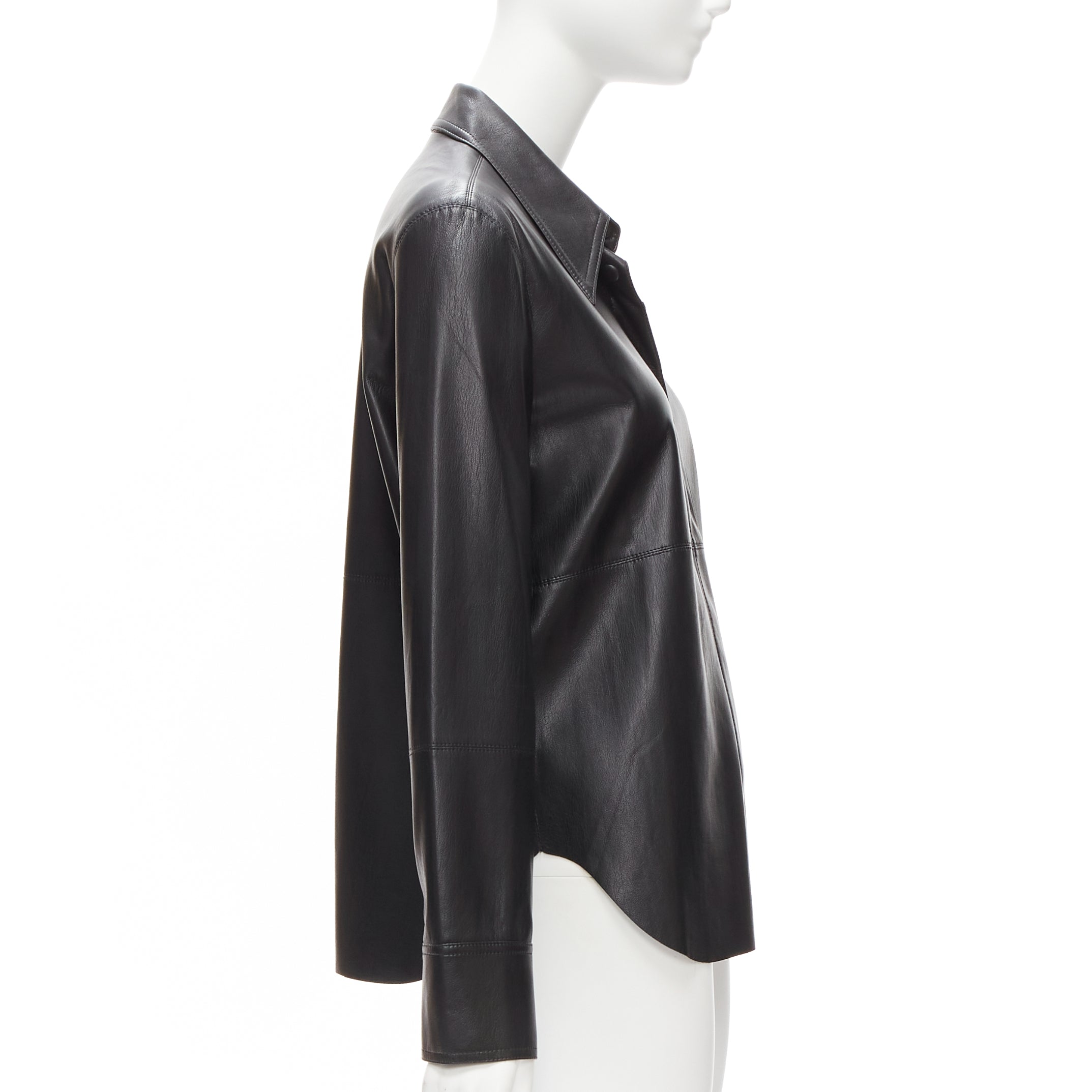 Nanushka Vegan Leather Shirt - 4