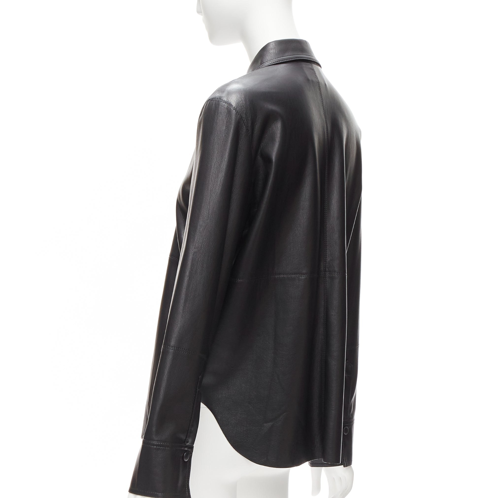 Nanushka Vegan Leather Shirt - Detail 1
