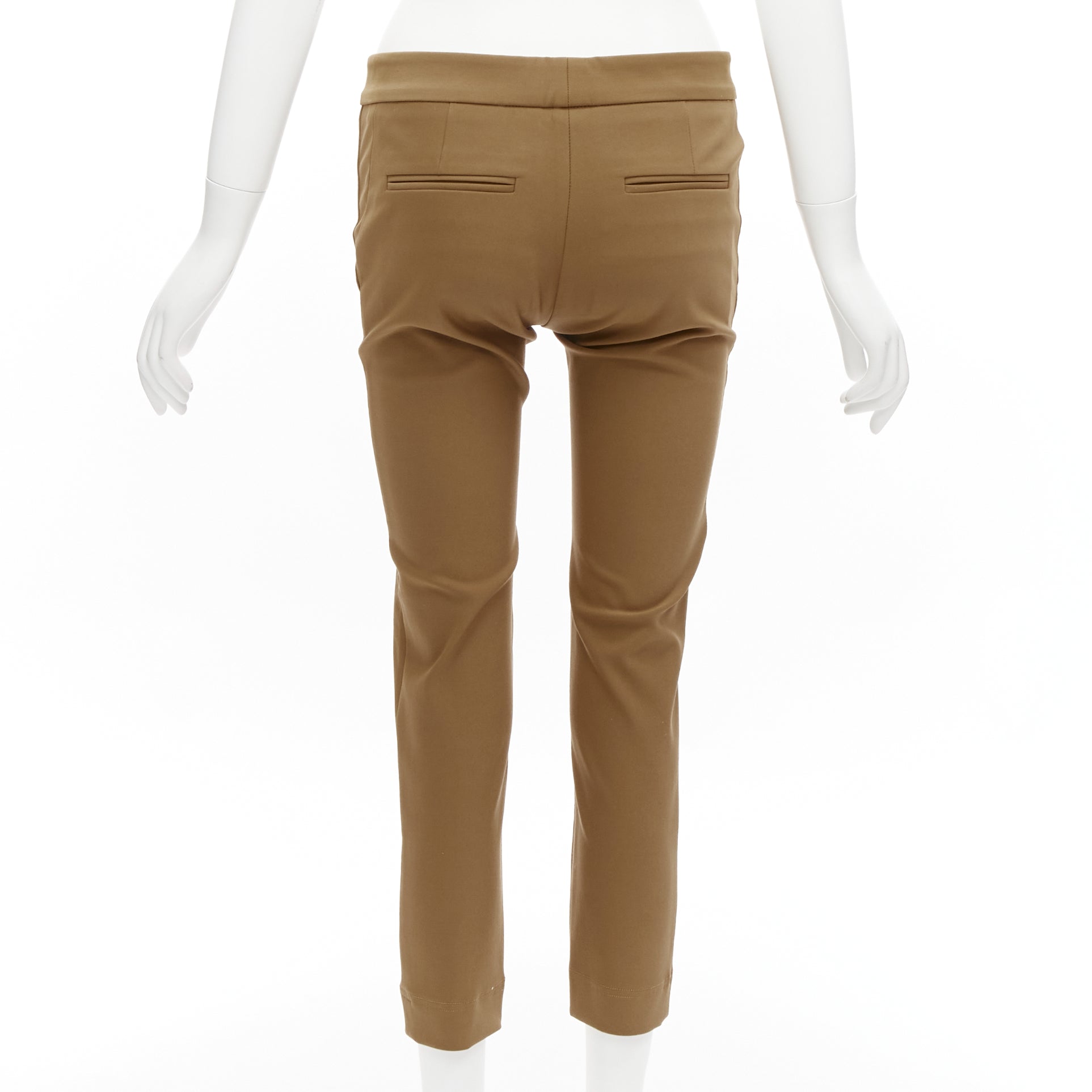 Stella Mccartney Brown Cropped Pants - Side view