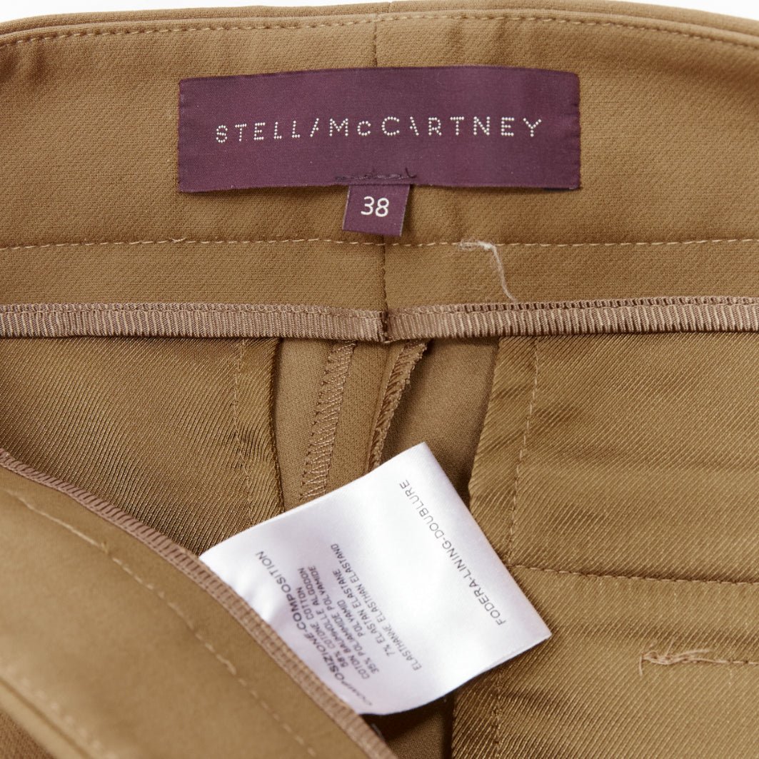 Stella Mccartney Brown Cropped Pants - Image 10