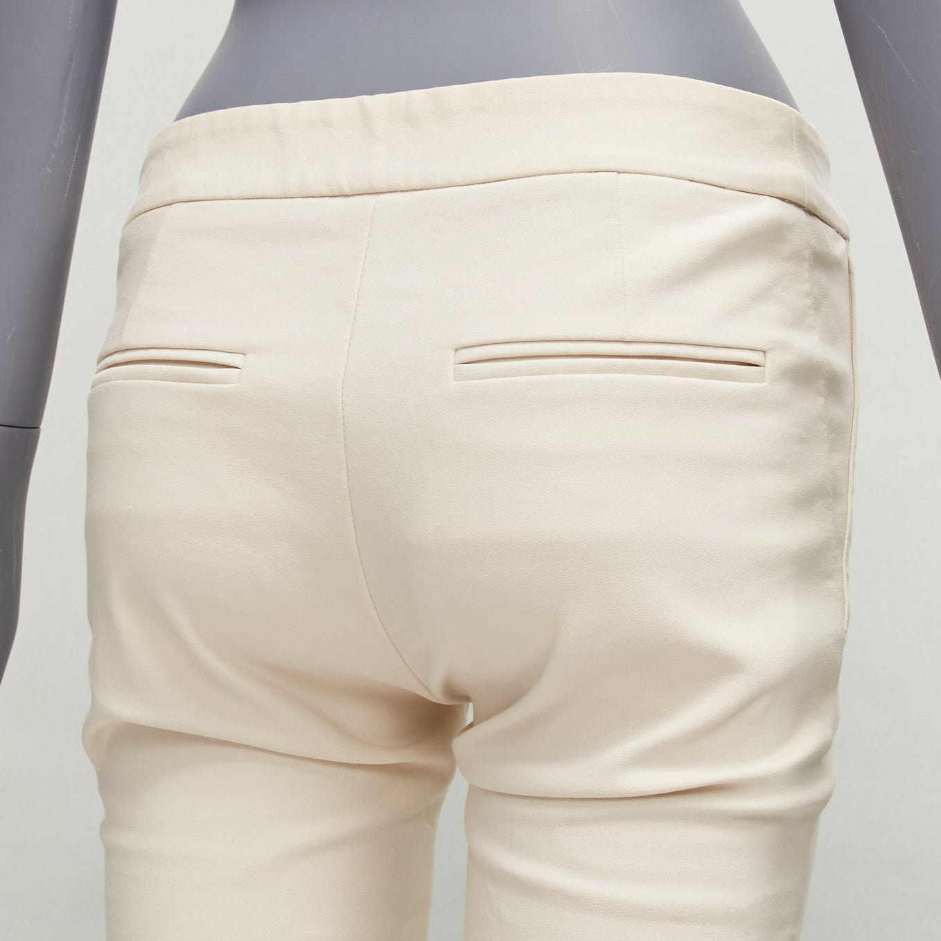 Stella Mccartney Scallop Flared Pants - Back view