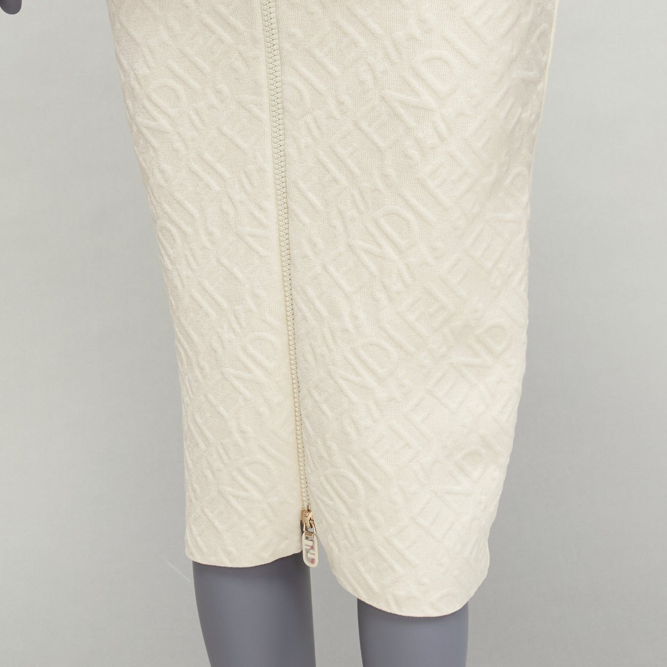 Fendi Logo Pencil Skirt - Detail 2