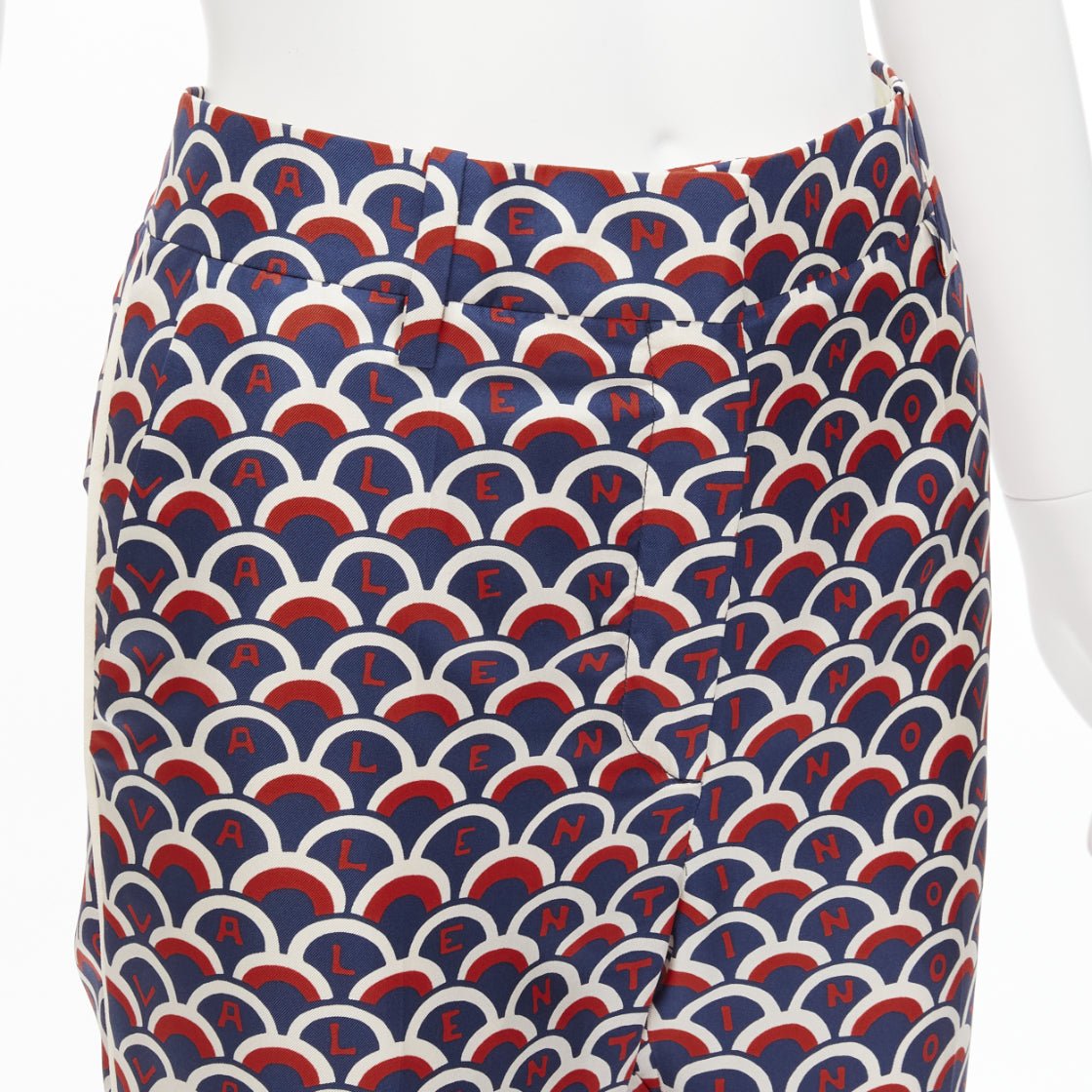 Valentino Garavani Animal Print Pants - Back view