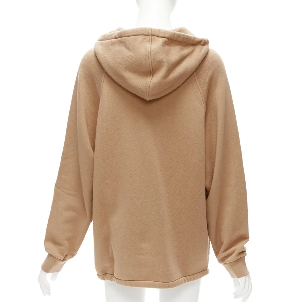 Gucci Vintage Logo Pullover Beige Cotton Never worn - Box View