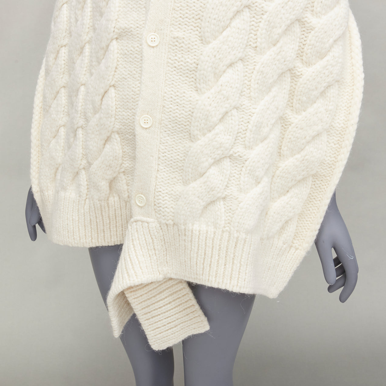 Simone Rocha Ribbon Tie Cable Top - Detail 2