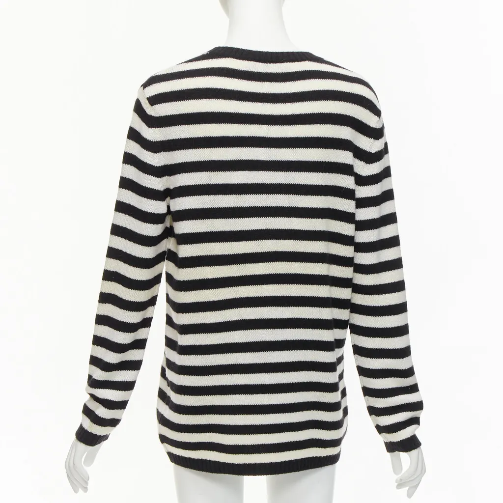 Dior Dinosaur Sweater Black Cashmere Never worn - Box View