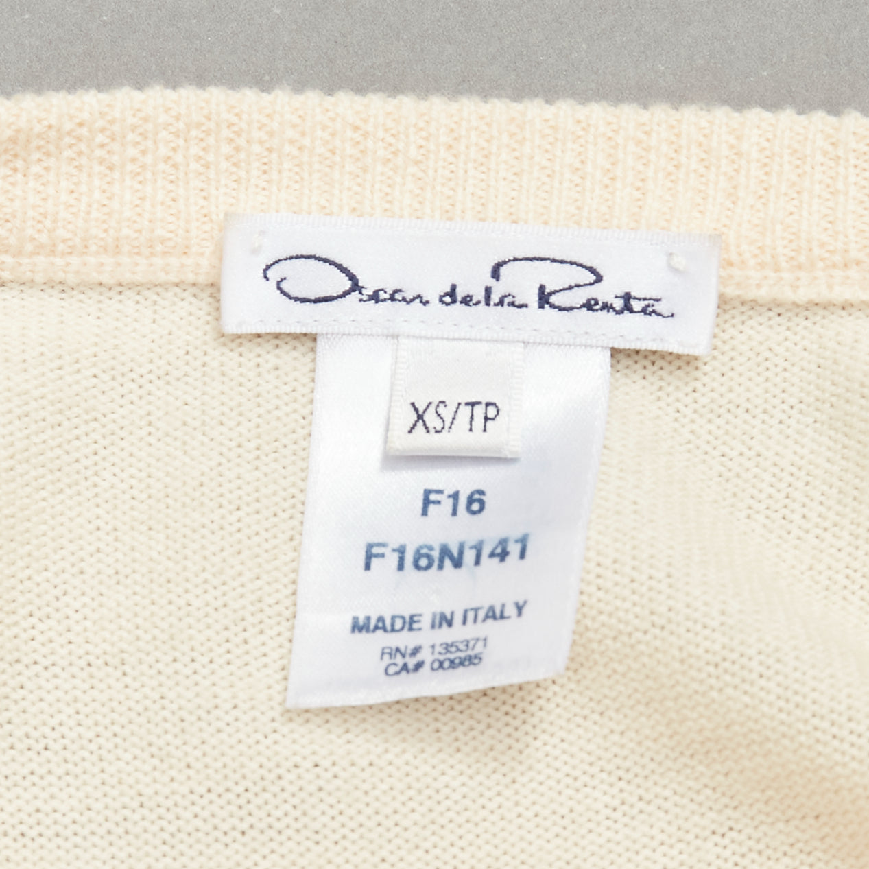 Oscar De La Renta Lace Flare Hem Sweater - Image 10