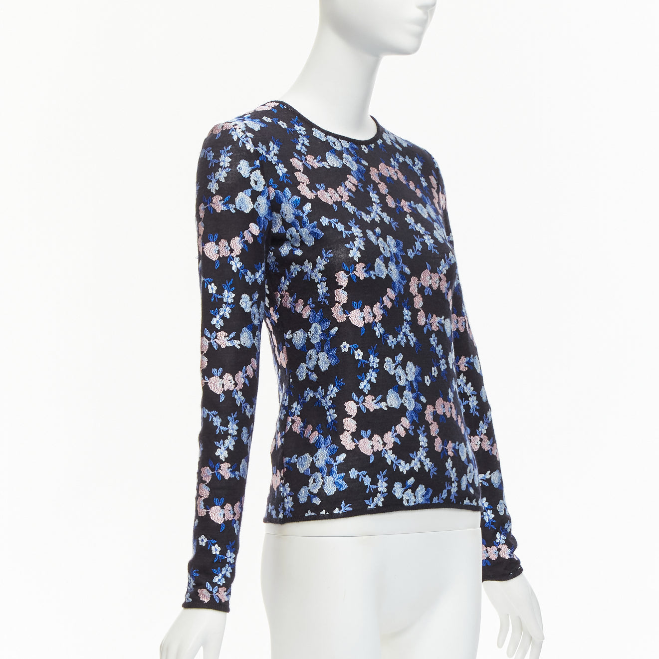 Giambattista Valli Floral Embroidery Top - Image 6