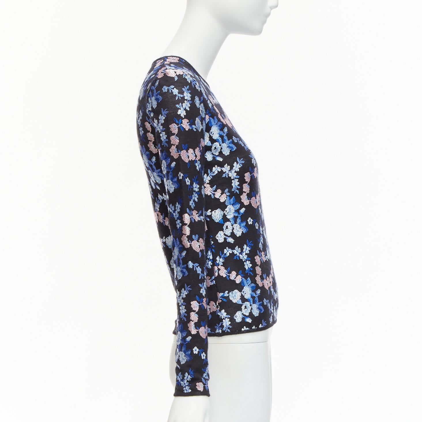 Giambattista Valli Floral Embroidery Top - 4