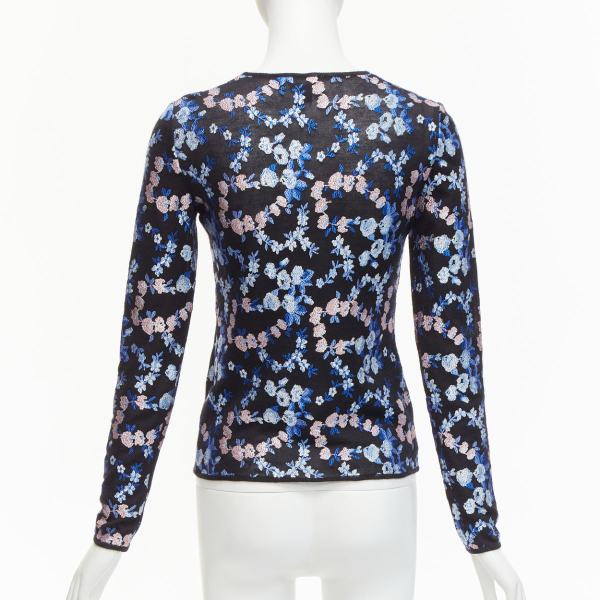 Giambattista Valli Floral Embroidery Top - Side view