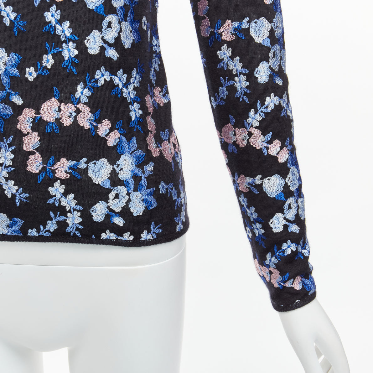 Giambattista Valli Floral Embroidery Top - Detail 2