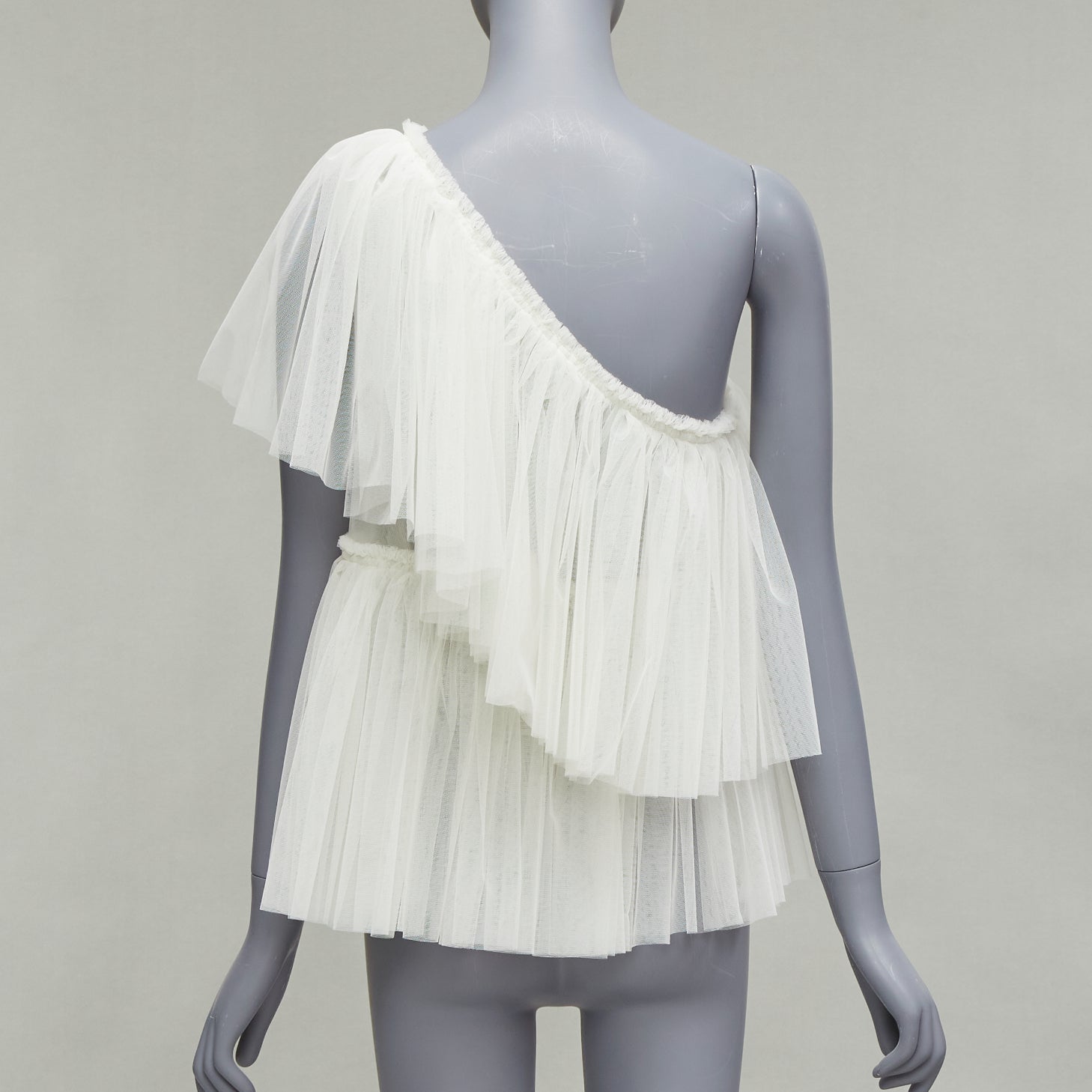 Molly Goddard Tulle Tiered Top - Side view