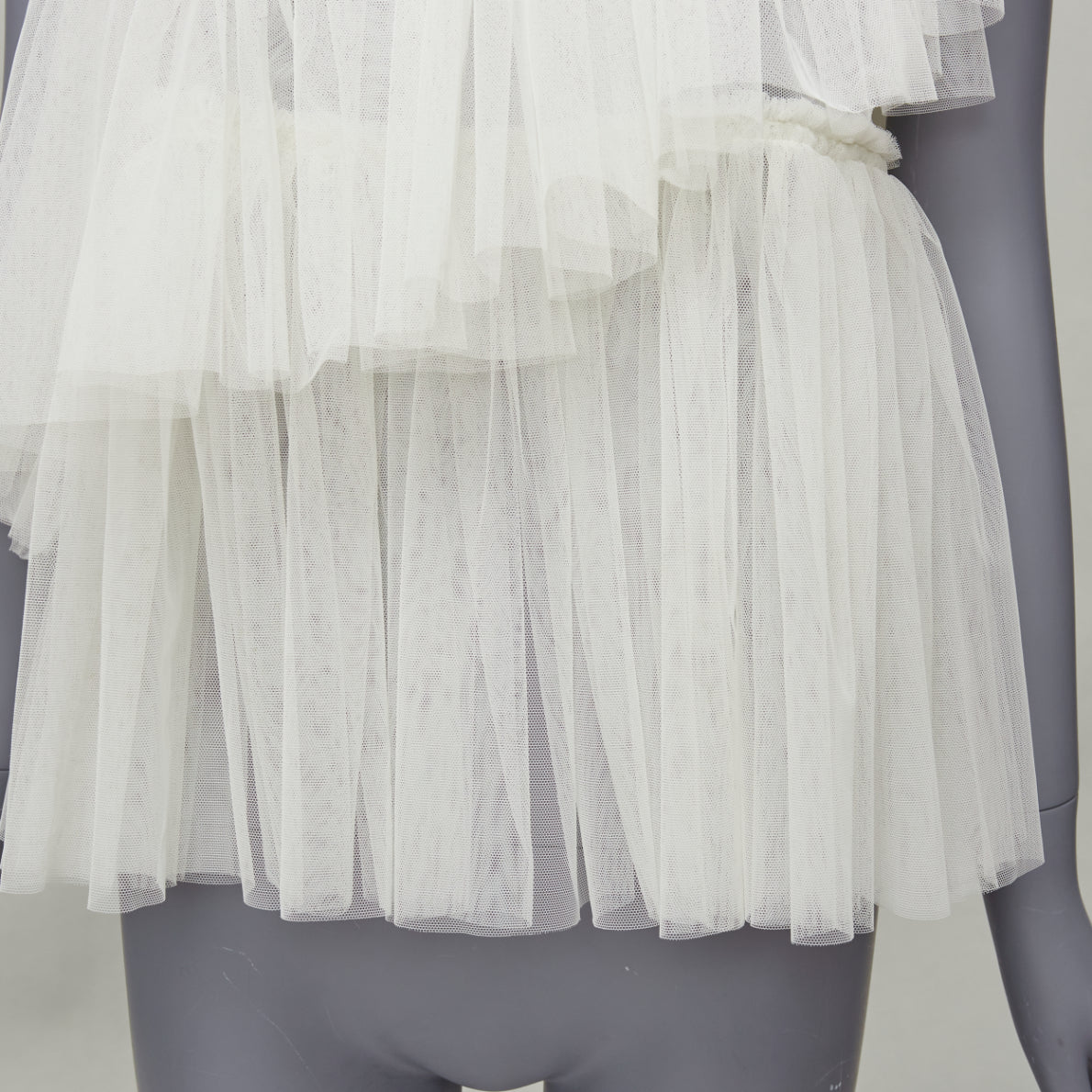 Molly Goddard Tulle Tiered Top - Detail 2