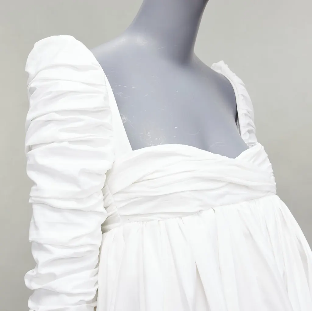 Khaite Sueanne White Cotton Very good - Back View