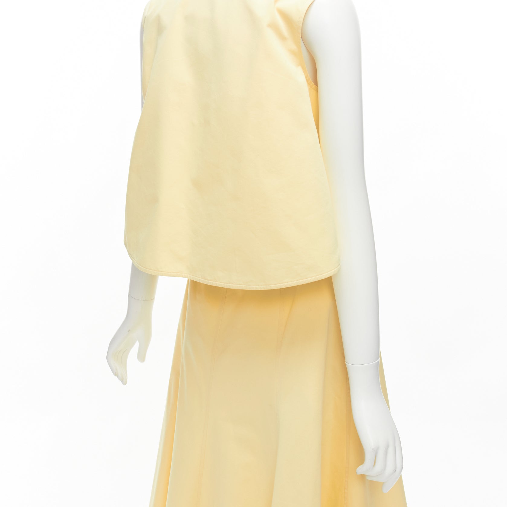 Jil Sander Cape Back Dress - Back view