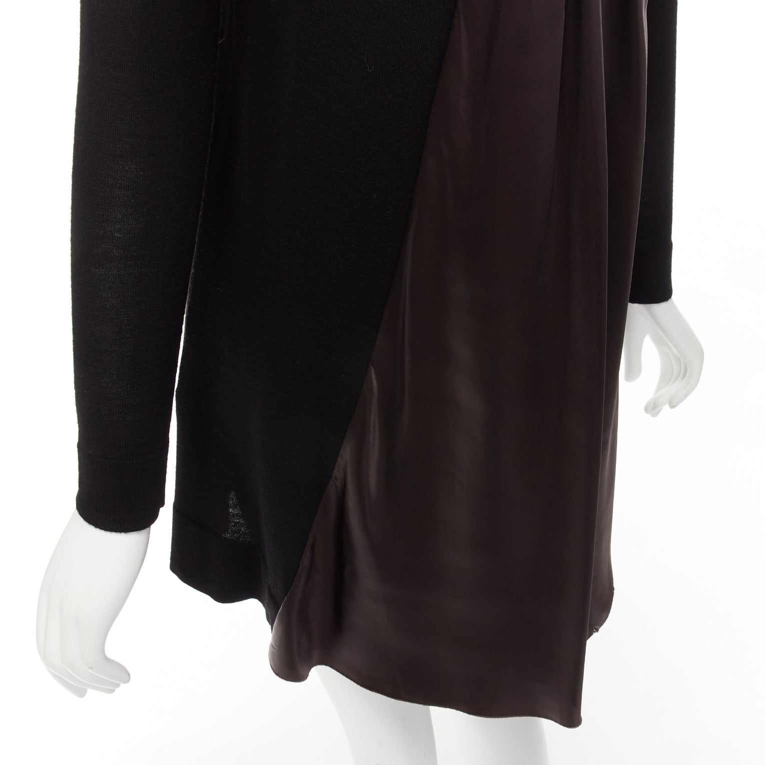 Sacai Pleat Back Dress - Detail 2